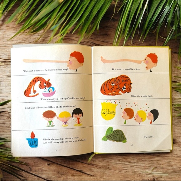 VINTAGE Ask Me Another Riddle - Illustrated by Crosby Bonsall - Hardcover - Picture 12 of 14